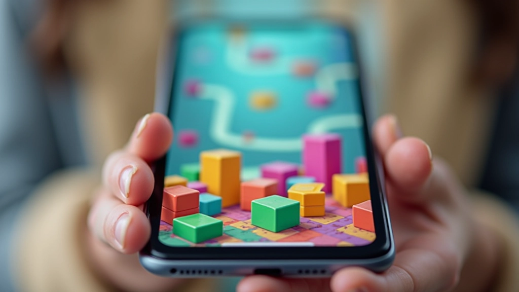Mobile puzzle game interface showing level progression